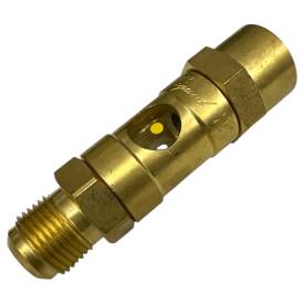 M50043 Inspection Sight Glass #10 – 5/8″ 45° Flare, 7/8-14 Thread